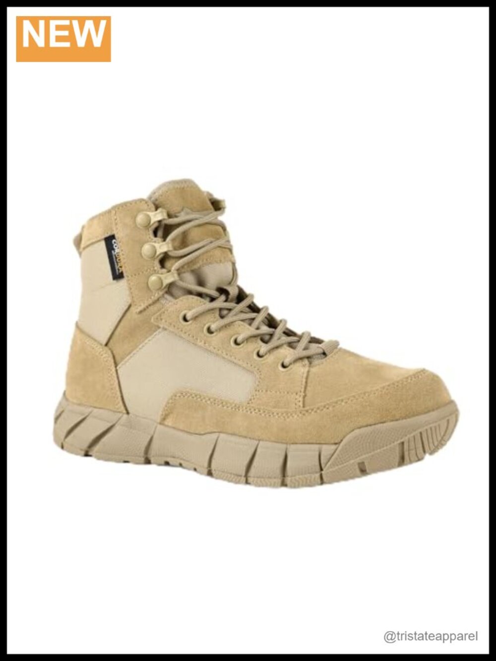 Men's Lightweight Tactical Military Boots Leather Hiking Work